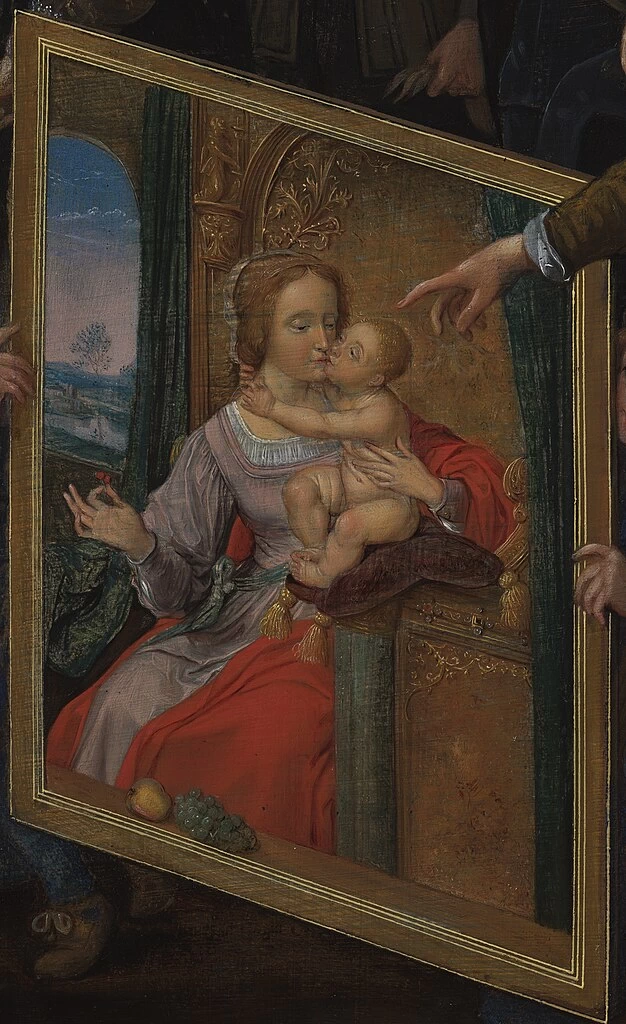 II - La Galleria di Cornelis van der Geest, Rubenshuis, Anversa, dettaglio
